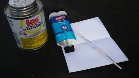 The magic toolkit - Epoxy and PVC Pipe Cleaner