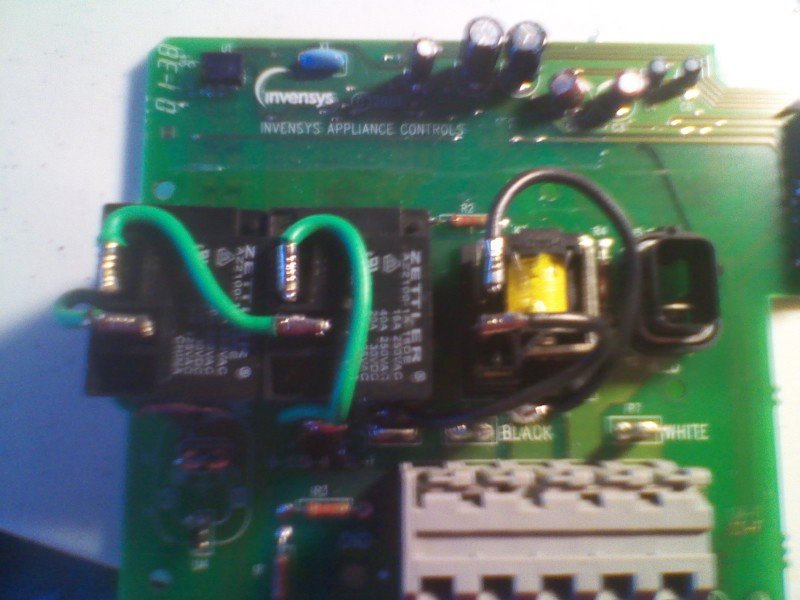 Hot Springs Heater Circuit Board with Trace Saver.